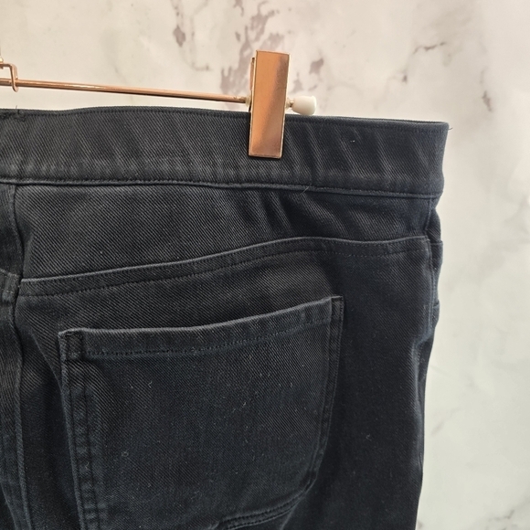 Spanx Leggings Womens XL Black Jeanish  Ankle Pants Crop High Rise Jeggings - Picture 11 of 12